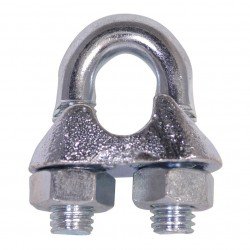 Stainless steel cable clamp